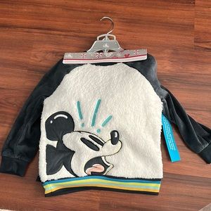 NEW- Disney Mickey Mouse PJ Set with pillow US size 4